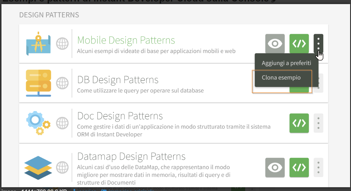 2023-10-25 09_31_49-Instant Developer - Esempi e pattern di Instant Developer Cloud sulla Console - .png